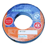 Mangueira Flex Piscina 38 1 1 2 Azul C 25m Kanaflex