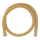 Mangueira Flexivel De Cobre 1m Adaptador Fogao Gas Encanado