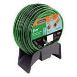 Mangueira Jardim Tramontina Pvc 4 Camadas 20m C Kit Esguicho Cor Verde/preto