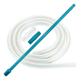 Mangueira Silicone Slim Anti Chamas Piteira Aluminio Barata