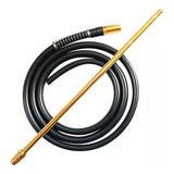 Mangueira Silicone Slim Anti Chamas Piteira Anubis - Dourada