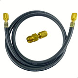 Mangueira Vácuo 3/8 Refrigeração 180 Cms + Adaptador 1/4 