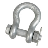 Manilha Curva 7/8 6,5t Porca Cupilha 1 Aço Alloy - Euroaço