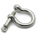 Manilha Tornel Balão Em Aço Inox 14 Mm Carga Max 700kg