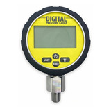 Manômetro Digital 400bar Medidor De Pressão Hidráulica Óleo