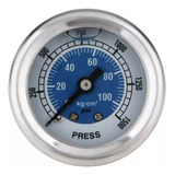 Manômetro Pressão Kit Nitro Nos + Conexão Giratória Garrafa