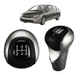 Manopla Câmbio Honda New Civic 2007 A 2011 Marchas Manual