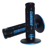 Manopla Circuit Jupiter Everyday Preto Azul Flore Moto Gs120