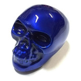 Manopla De Câmbio Caveira Azul Old Skull Vw
