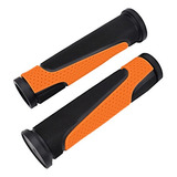 Manopla Gta Nx11 Punho Bike Bicicleta Ergonômico Mtb Cores Cor Preto/laranja