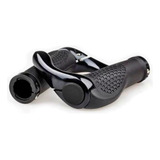 Manopla Punho Anatômico Com Bar End - Apoio De Guidão Bike
