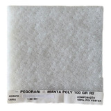 Manta Acrílica Poly R2 100gr Pegorari 5m X 1,50 M