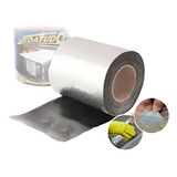 Manta Asfaltica Aluminizada 20cmx10mt Impermebealiza Telhado