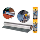 Manta Asfaltica Auto Adesiva Aluminizada Vedatudo 90cm X 10m