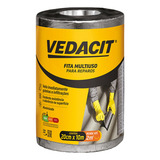 Manta Asfáltica Auto Adesivo Aluminio Vedacit 20cm 10m Telha