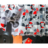 Manta Casal Padrão Fleece De Microfibra Mickey Mouse Disney