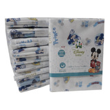 Manta Cueiro 80x80cm Flanelado Algodão Disney Com 2 Unidades