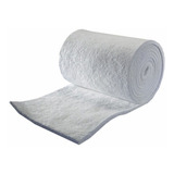 Manta Fibra Cerâmica 25mm Pra Forja E Forno 1/2 M²