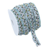 Manta Fita De Strass 15mm Termocolante - Rolo Com 09 Metros