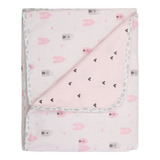 Manta Flanelada Dupla Face Bebê 90cm X 80cm Papi Composê