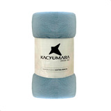 Manta Fleece Kacyumara Casal Azul 2.2x1.8m