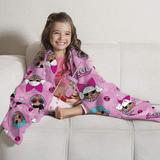 Manta Lepper Fleece De Sofá Cobertor Soft Infantil 