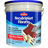 Manta Liquida Acril P/ Lajes Branco C/ Fibras 18kg Fibratto