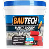 Manta Líquida Impermeabilizante Branco Bautech 4kg