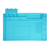 Manta Magnética Antiestática Silicone Azul S-160 G 300x450