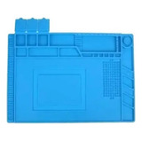 Manta Magnética Antiestática Tapete De Bancada Azul