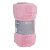 Manta Queen Soft Cobertor Microfibra Casal Rosa