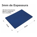 Manta Silicone Para Prensa Térmica De Caneca Long Drink 3mm