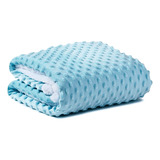 Manta Soft Bebê Plush Dupla Face Cobertor Microfibra Sherpa 