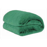 Manta Soft Cobertor Microfibra Casal Anti Alérgica Quentinha Cor Verde Esmeralda