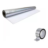 Manta Térmica P/ Telhado 1 Face - 50m² + Fita 