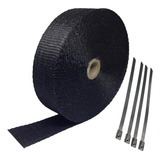 Manta Termica Preta 05 Metro + 4 Zip Termotape Escape Moto