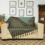 Manta Xale Para Sofá E Cama Decorativa 2 Lugares 1,40 X 1,80
