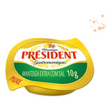 Manteiga Blister Président Com Sal Caixa