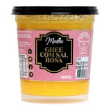 Manteiga Ghee Clarificada 400g C/ Sal Rosa 0% Lactose Madhu