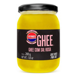 Manteiga Ghee Com Sal Rosa 200g