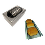 Manteigueira Profissional ( Mantegueira )+ Régua Para 3 Pães