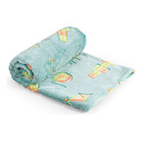 Mantinha De Berço Fleece 3d Manta Para Bebê Brilha No Escuro Cor Manta Bebe Brilha No Escuro Verde