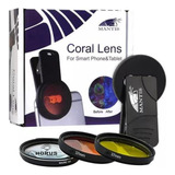 Mantis Kit Lentes Com 3 Filtros Para Celular - Fotografias