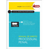 Manual De Direito Processual Penal - 1ª Edição De 2015, De Lopes, Jodascil Gonçalves. Editora Saraiva Educação S. A., Capa Mole Em Português, 2015
