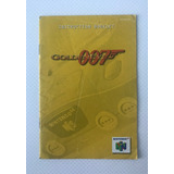 Manual De Instruções 007 Goldeneye Nintendo 64 Original