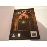 Manual De Instruções Hexen Nintendo 64/n64