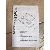 Manual De Instruções Nintendo Ds Lite T488