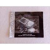 Manual De Instruções Sega Cd Americano Original