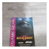 Manual Do Jogo Mortal Kombat 2 Para Game Gear