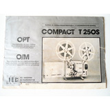 Manual Do Projetor De Cinema 16mm